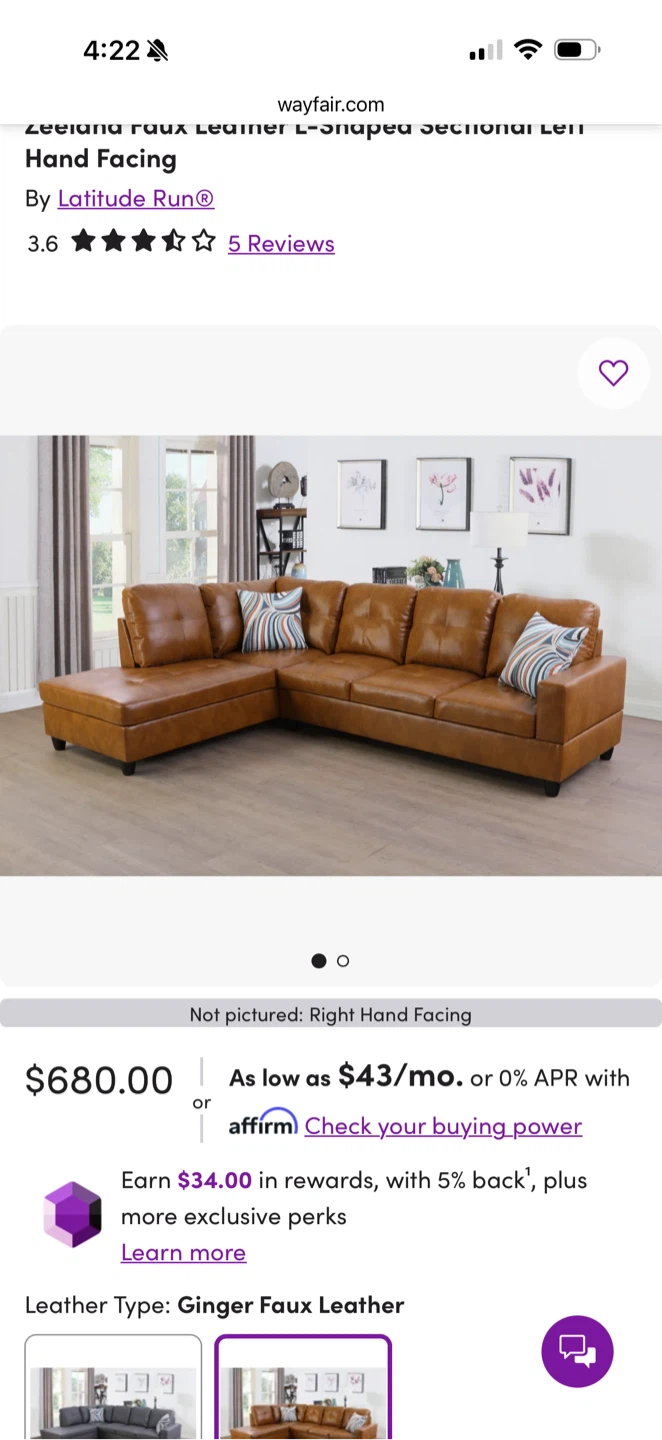 L shape sofa - photo 3