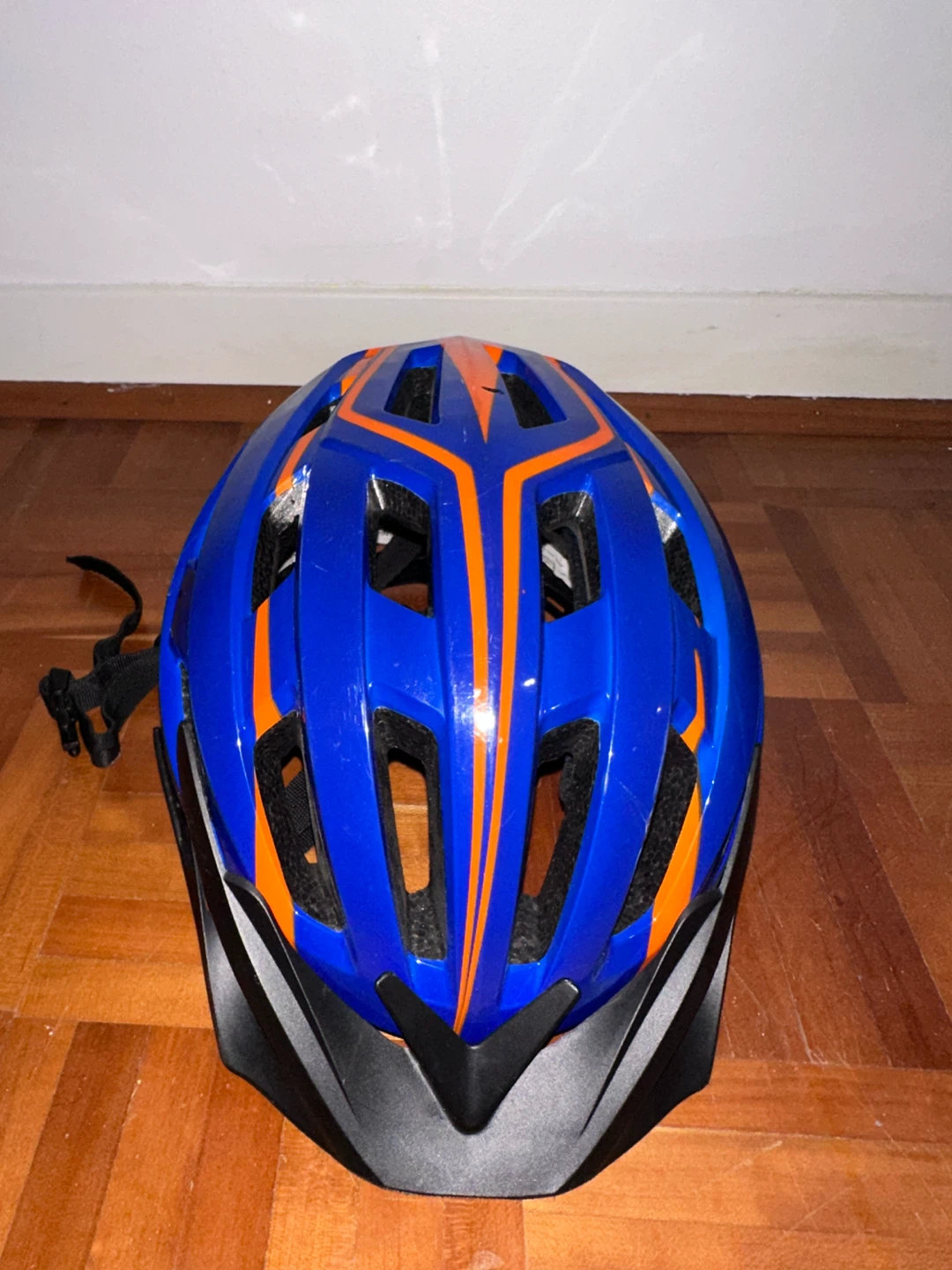 Raleigh Blue and Orange Cycling Helmet - photo 2