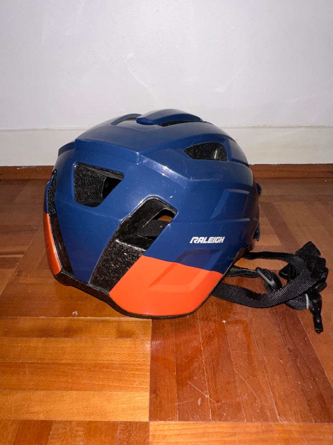 Raleigh Blue and Orange Cycling Helmet - photo 3