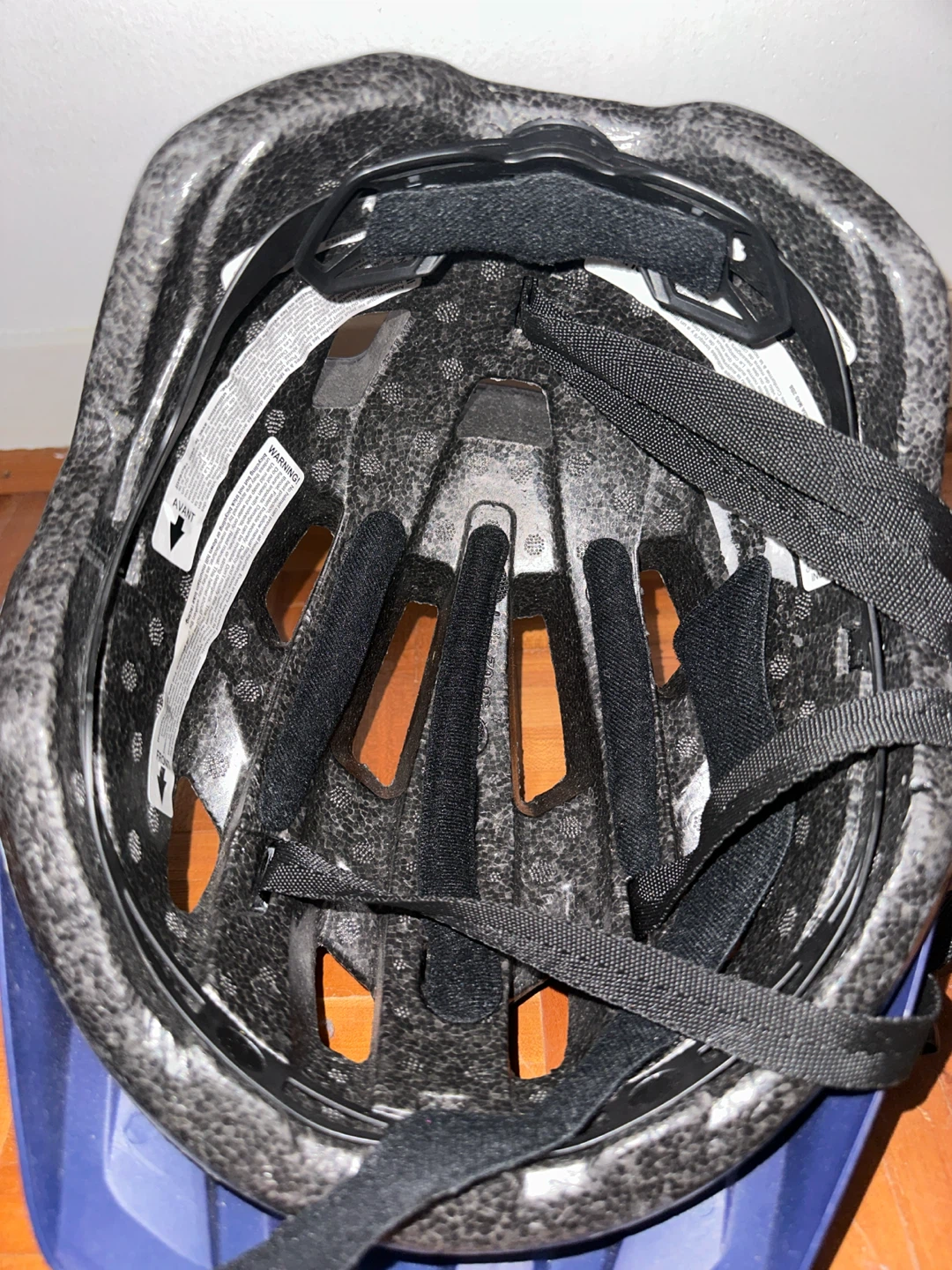 Raleigh Blue and Orange Cycling Helmet - photo 4