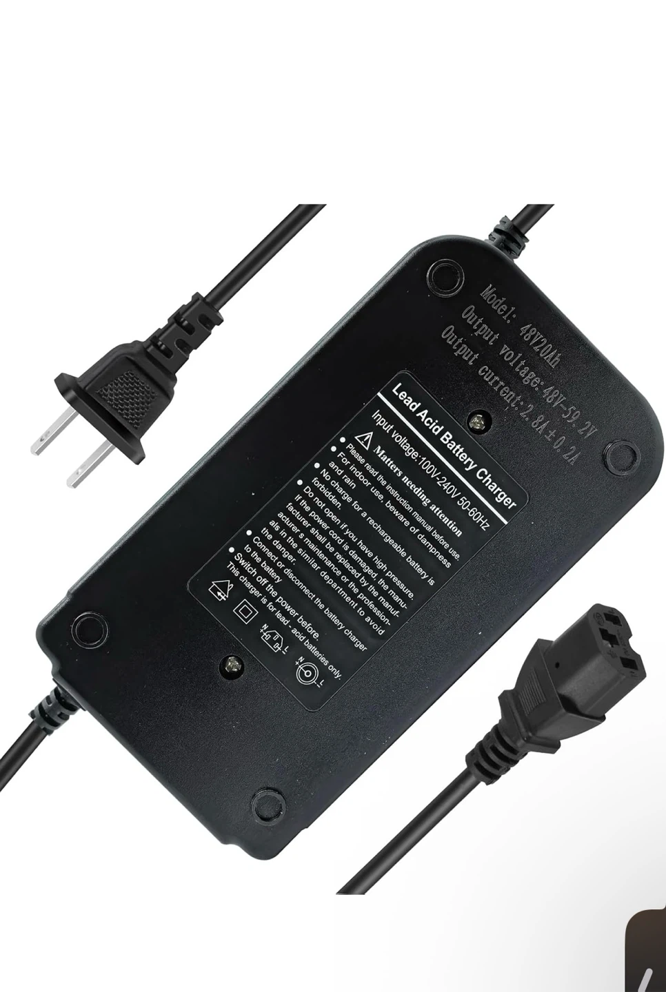 48V 20AH Lead Acid Battery Charger