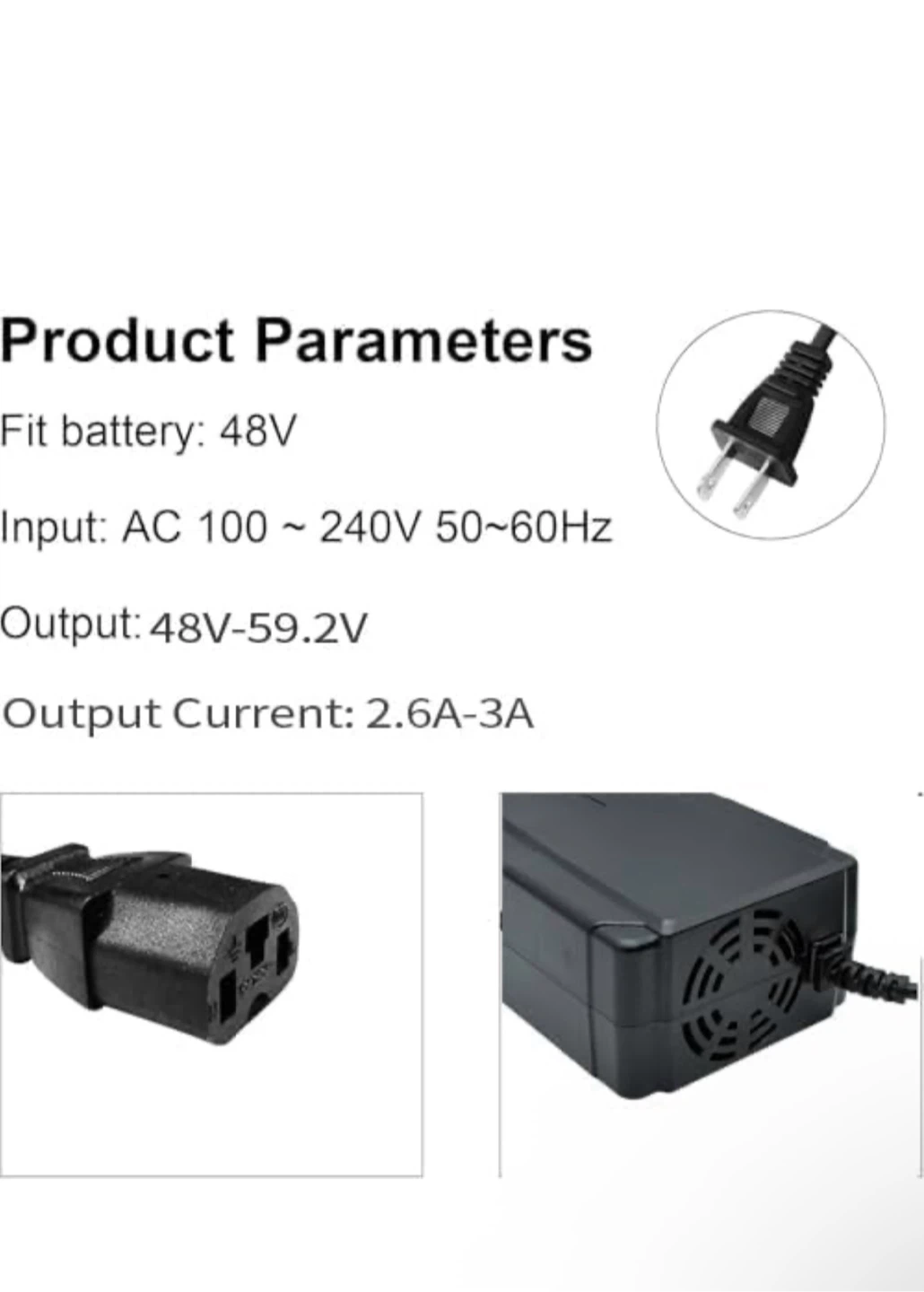 48V 20AH Lead Acid Battery Charger - photo 5