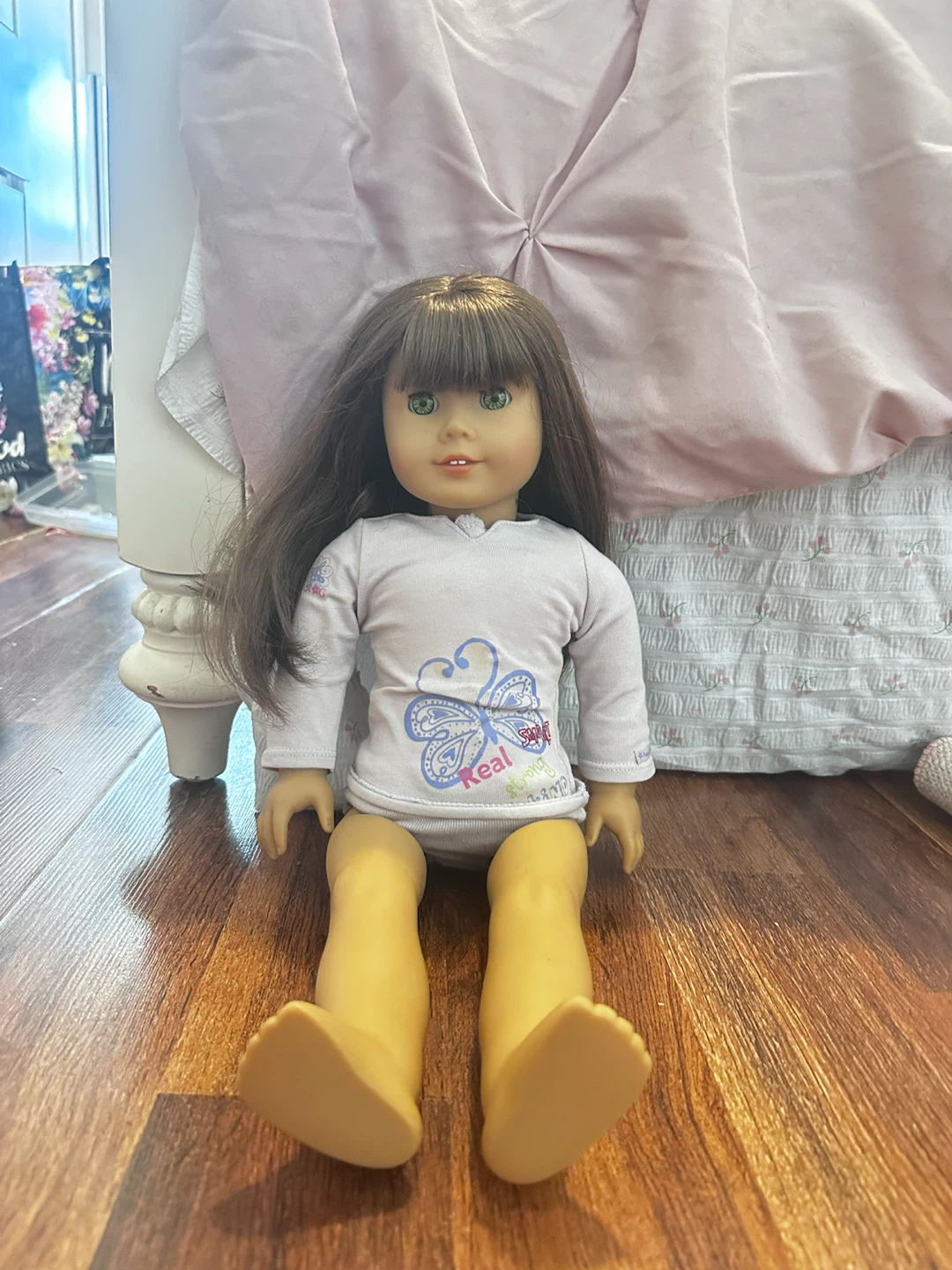 American Girl Doll with Long Brown Hair