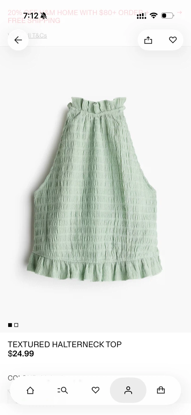 *Brand New* Textured Halterneck Top