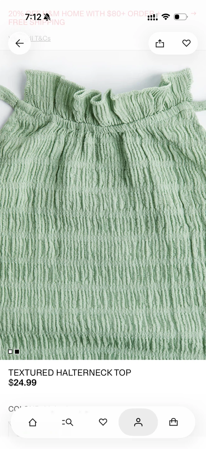 *Brand New* Textured Halterneck Top - photo 2