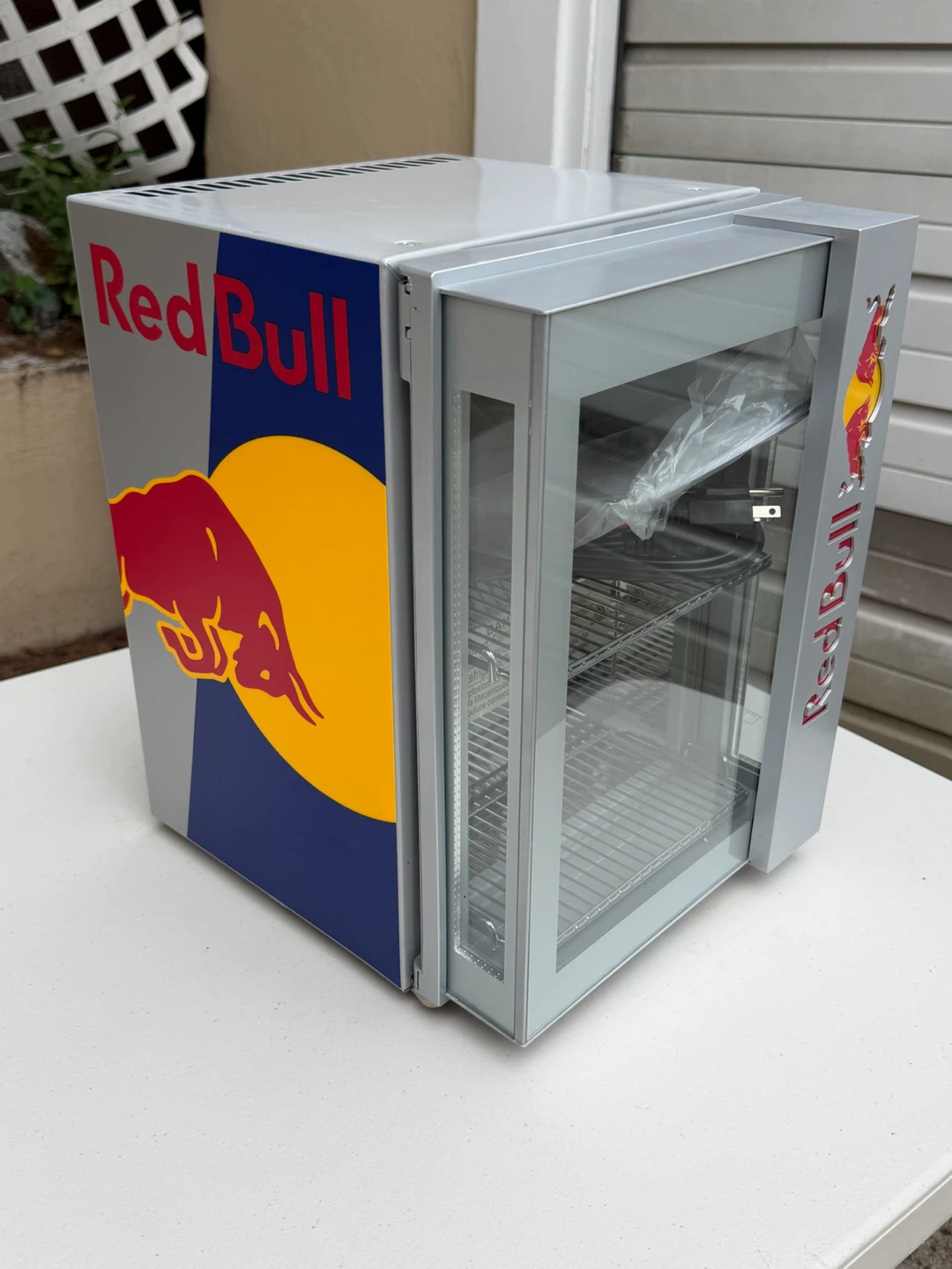 Red Bull Mini Fridge