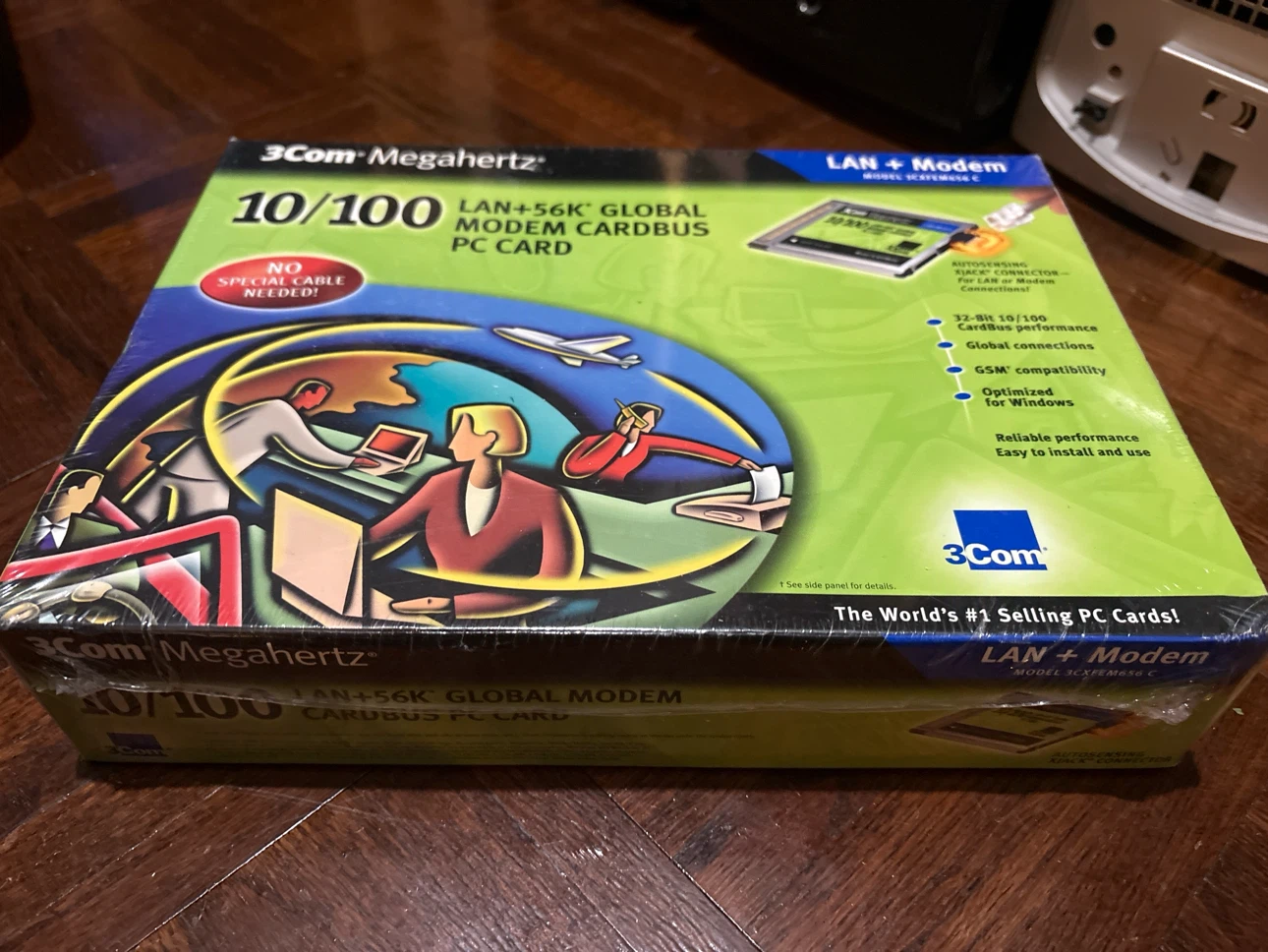 3Com Megahertz 10/100 LAN+56K Global Modem PC Card