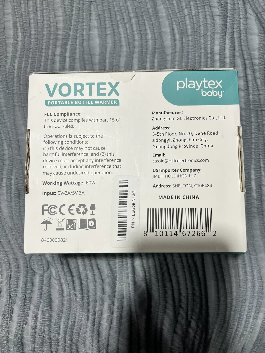Playtex Baby Vortex Portable Bottle Warmer - photo 3