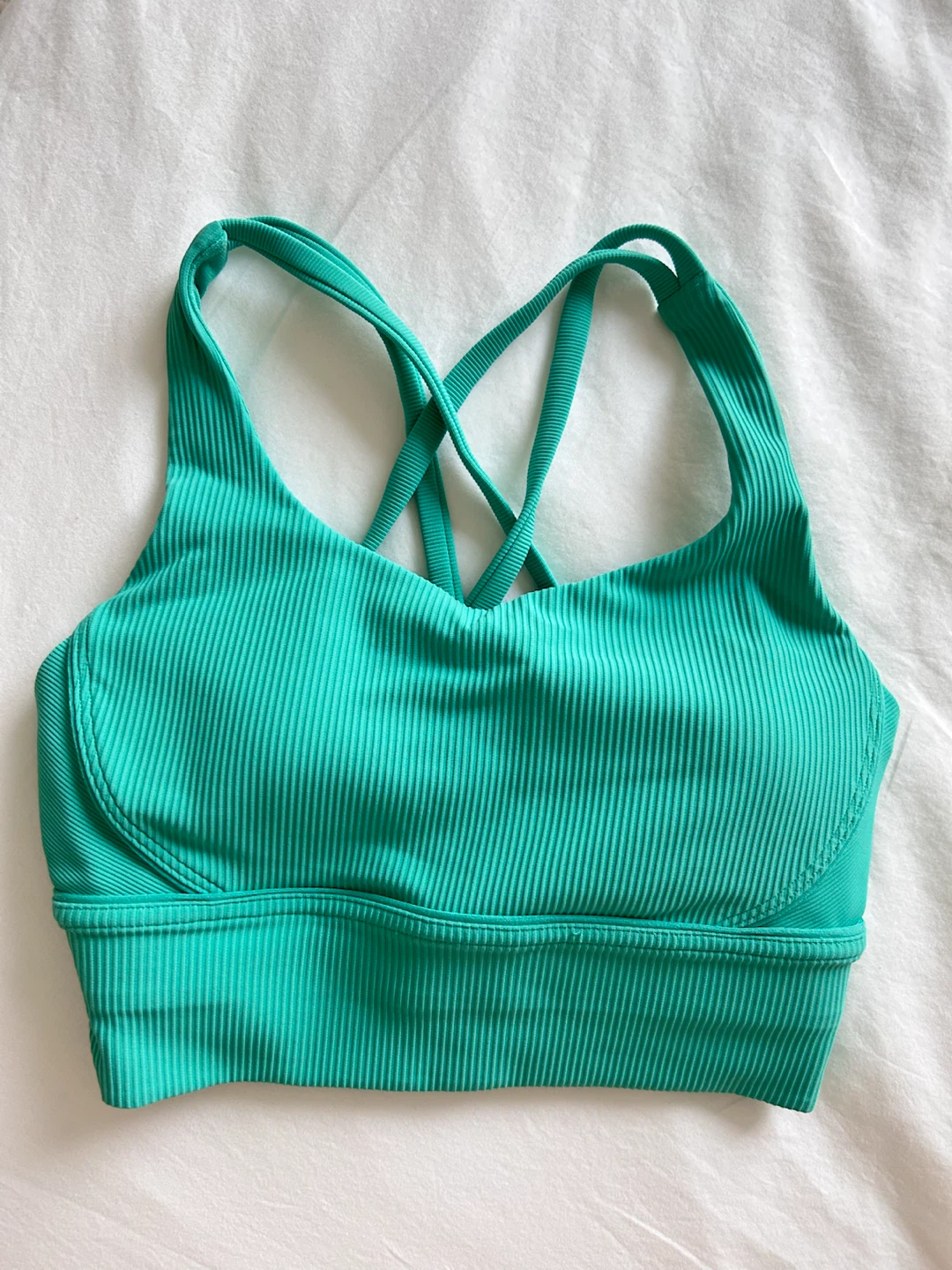 Lululemon Sports Bra Size 4 Green