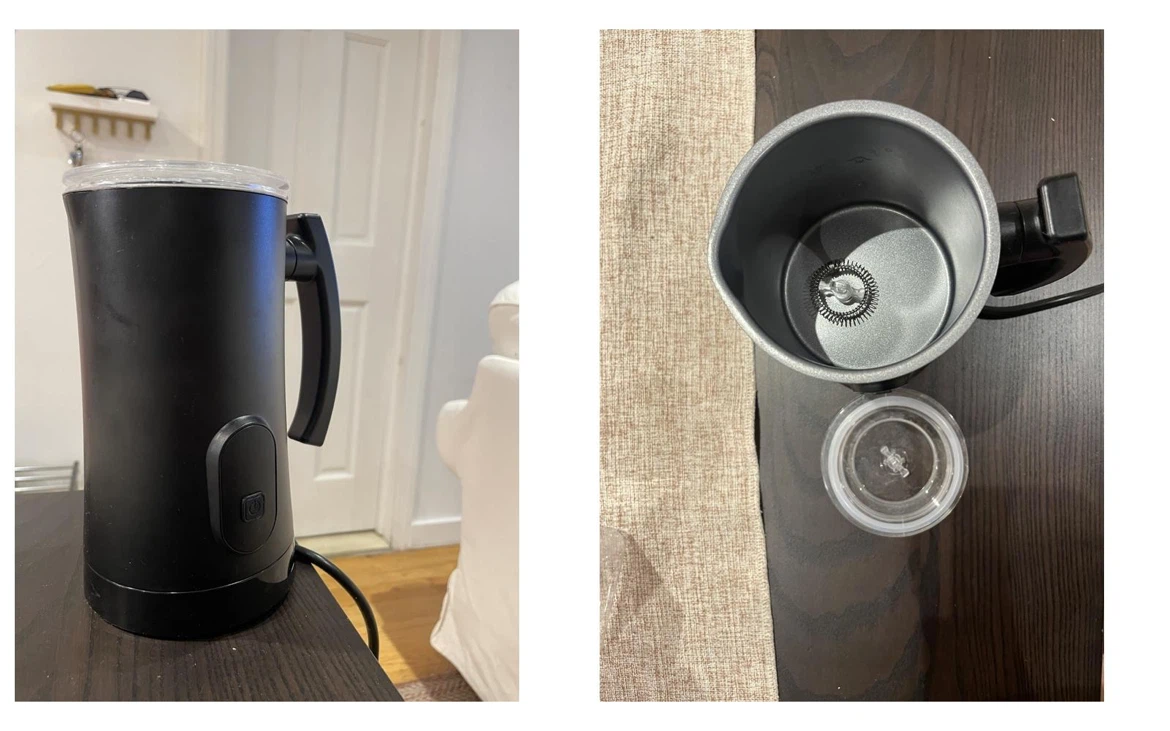 Black Electric Milk Frother