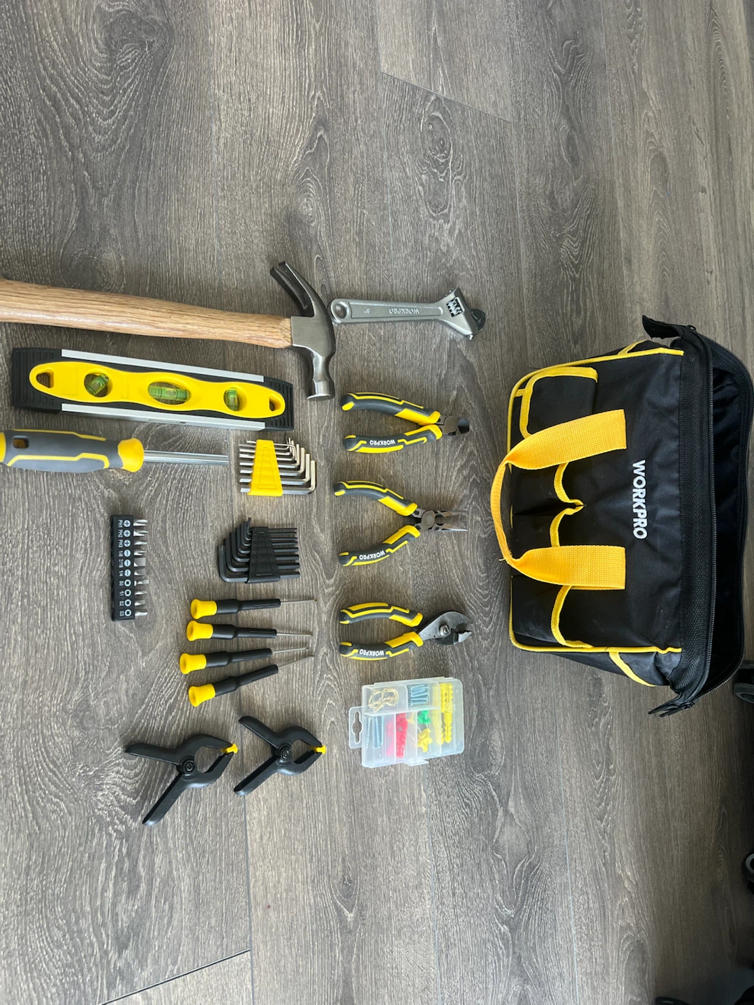 WORKPRO Tool Set with Storage Bag