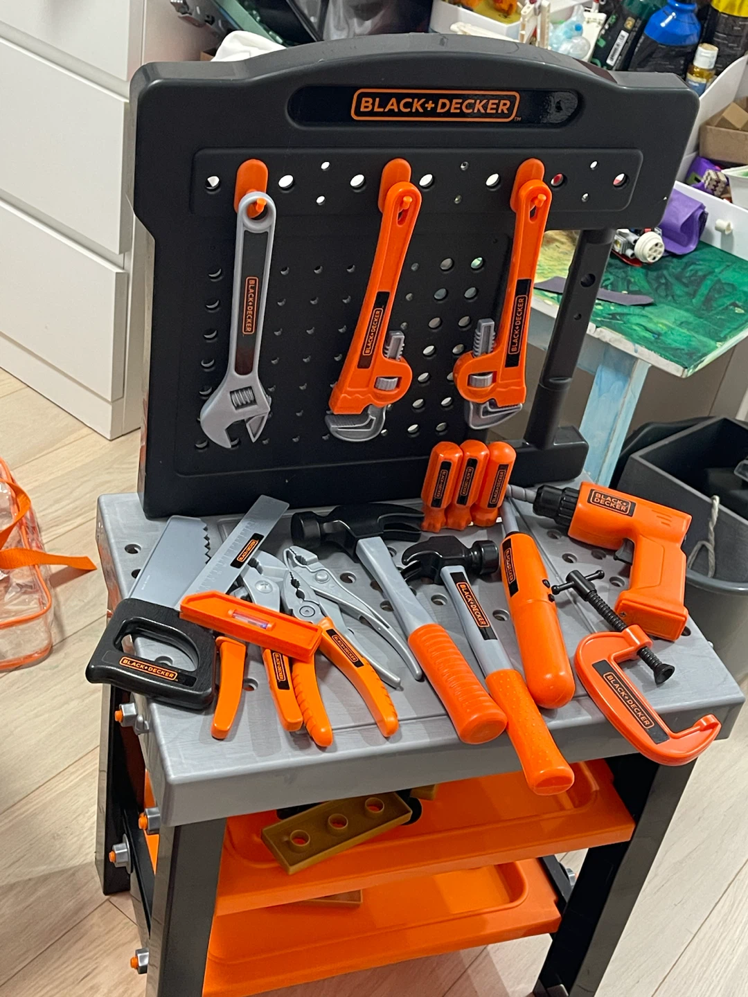 Black + Decker Toy Workbench with Accessories - photo 2
