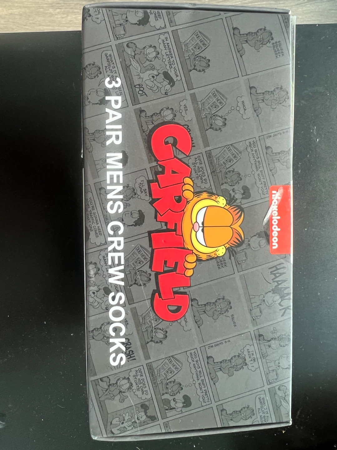 Garfield 3 Pair Mens Crew Socks - photo 2