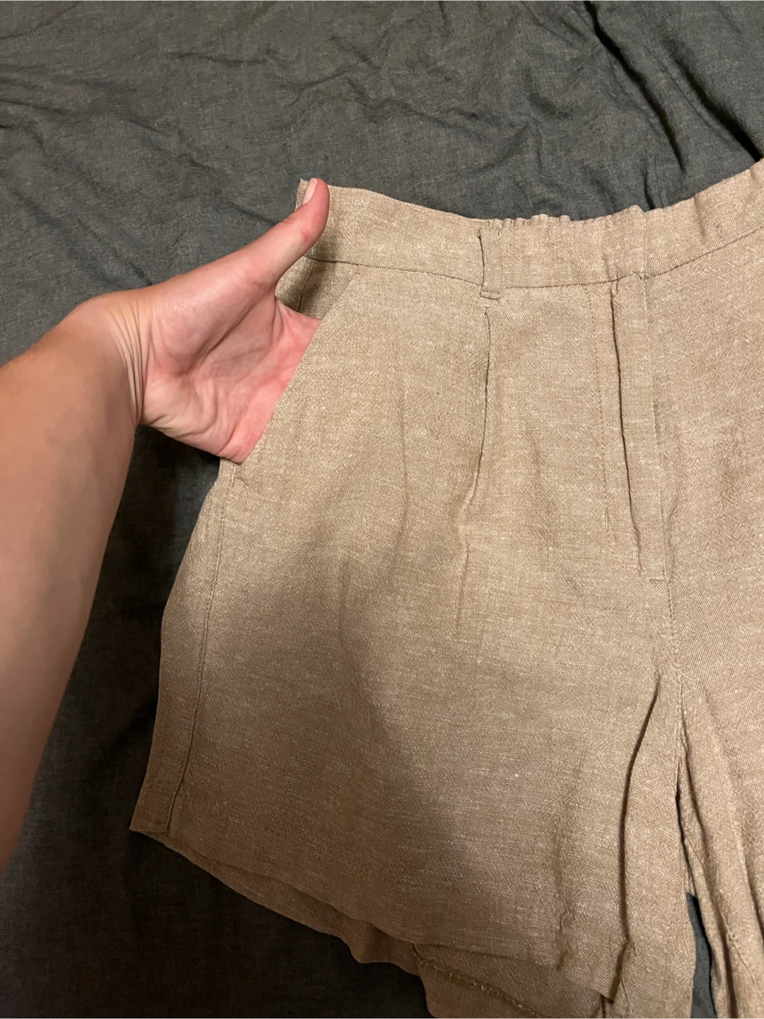 Old navy linen shorts, size L - photo 3