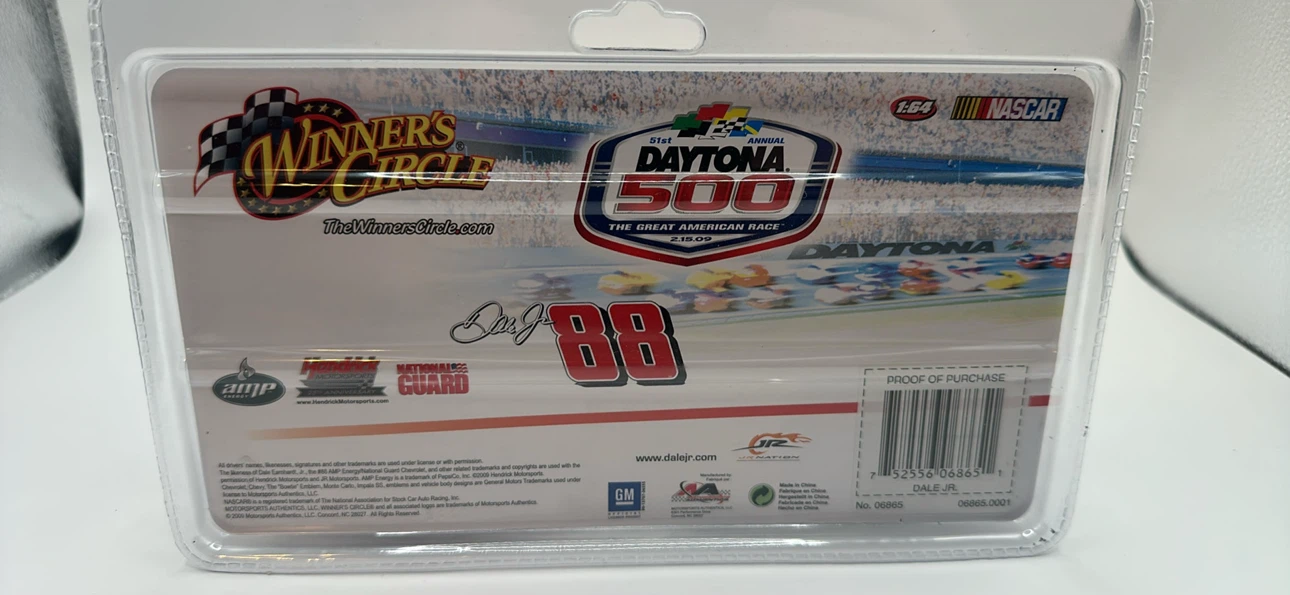 Winner's Circle 1:64 Daytona 500 Dale Jr. #88 Diecast - photo 5