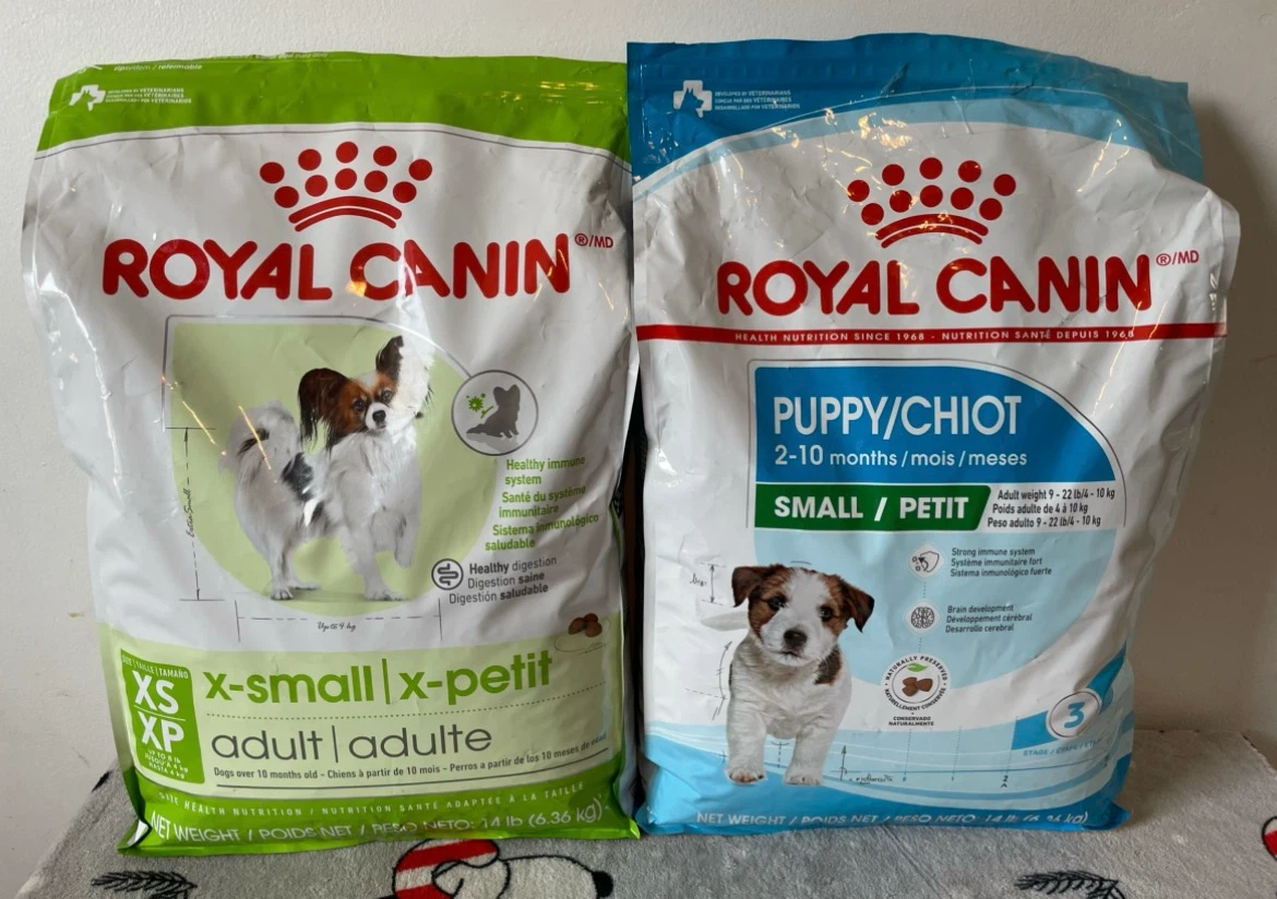 14lbs Royal Canin Adult & Puppy ($40 Each)