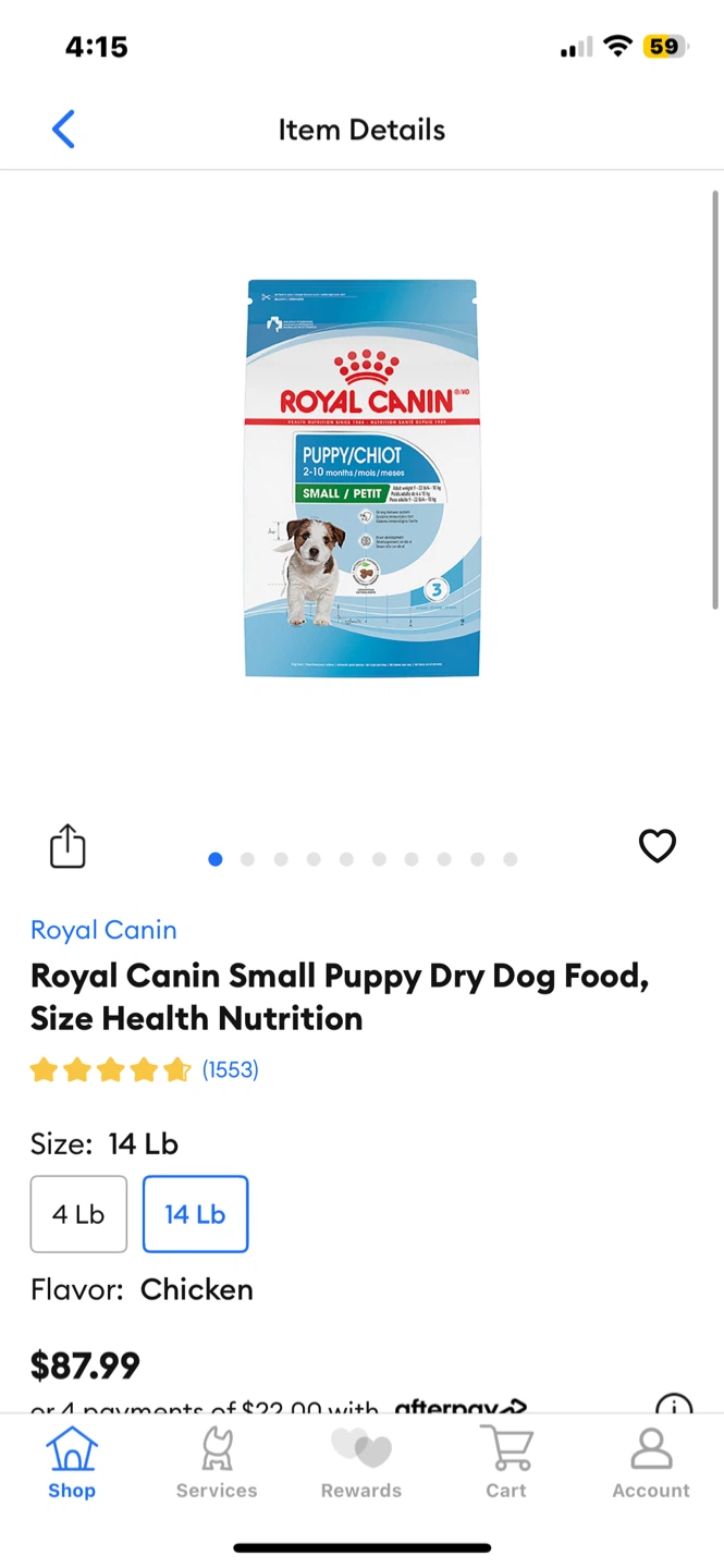 14lbs Royal Canin Adult & Puppy ($40 Each) - photo 4