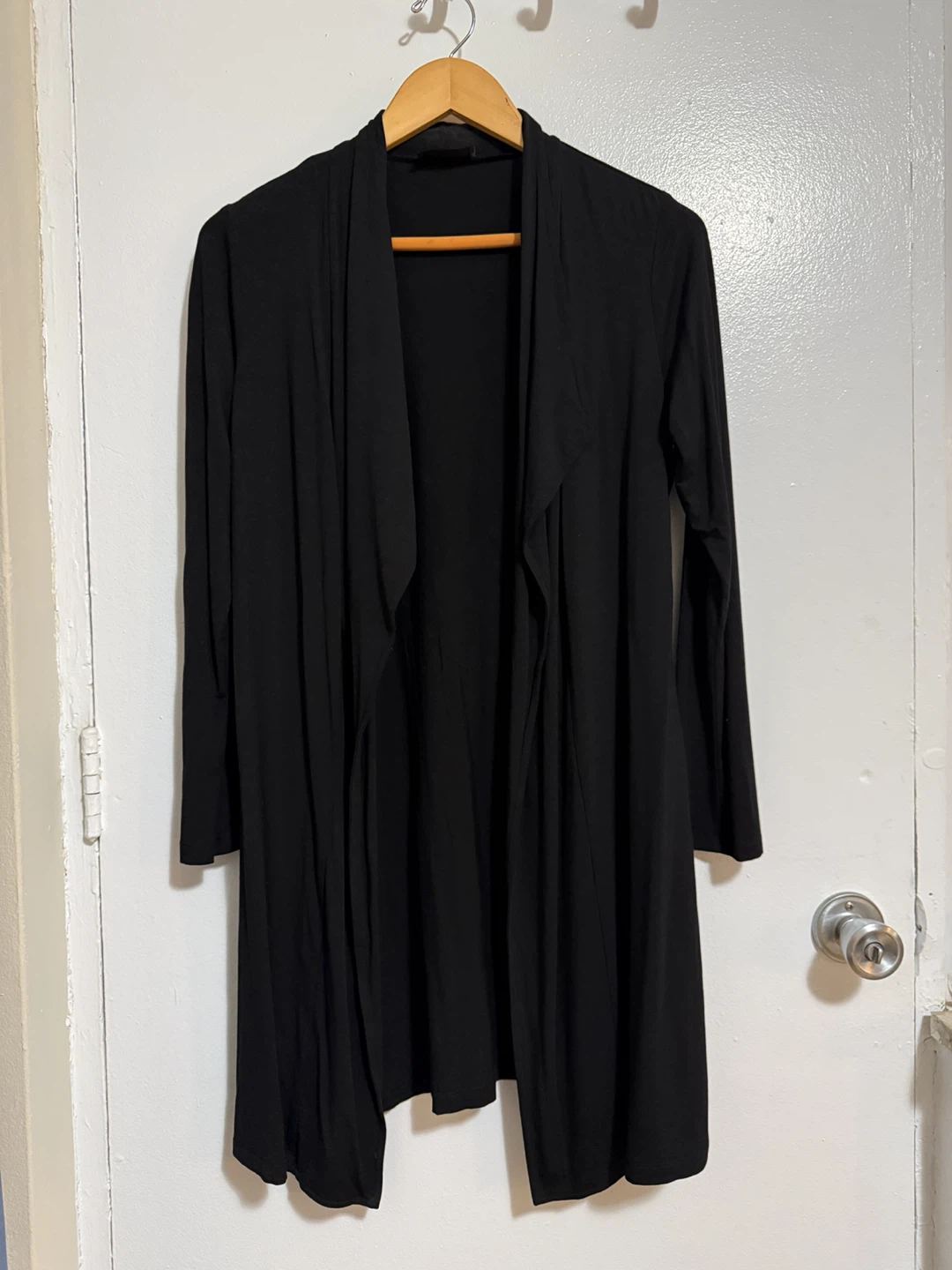 MiiK Black Waterfall Cardigan