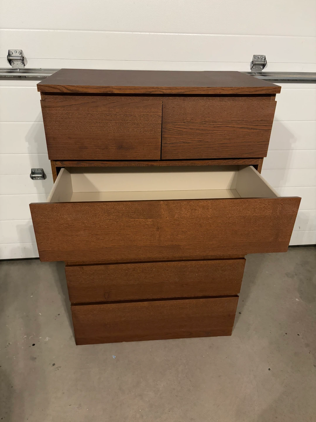 IKEA MALM brown dresser 6 drawers - photo 3