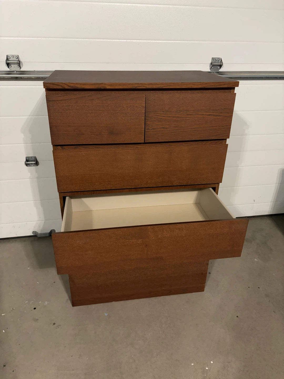 IKEA MALM brown dresser 6 drawers - photo 4