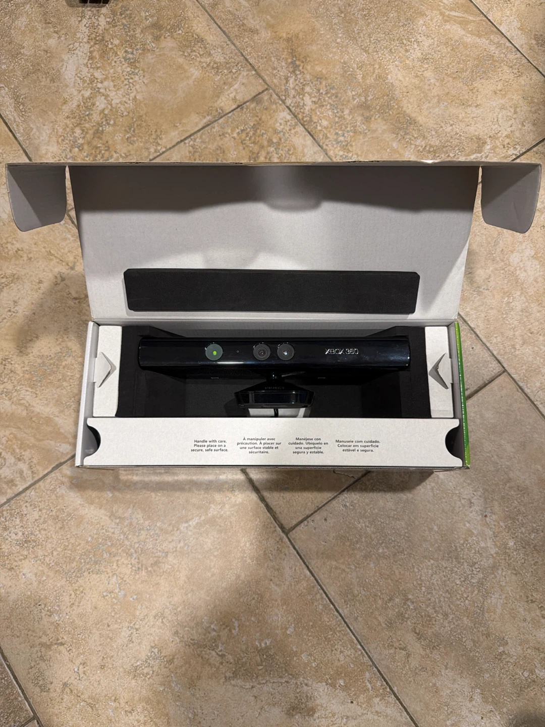 Xbox 360 Kinect Sensor with Kinect Adventures Game - photo 2