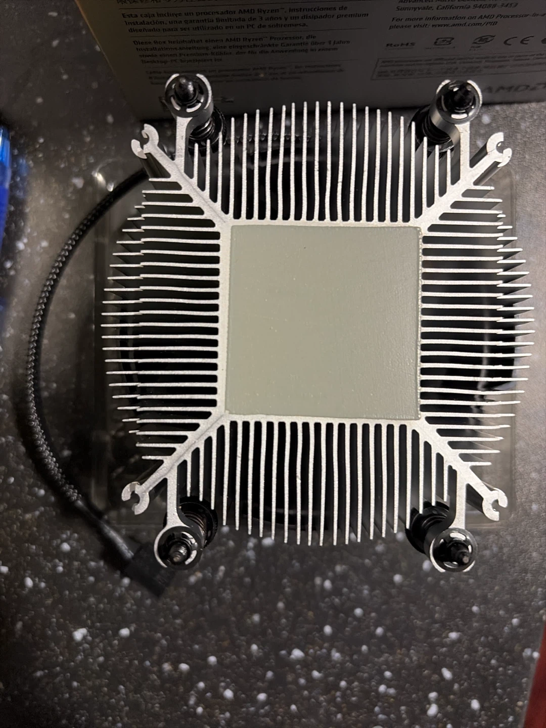 AMD Ryzen AM4 Socket Heat Sink brand new - photo 2