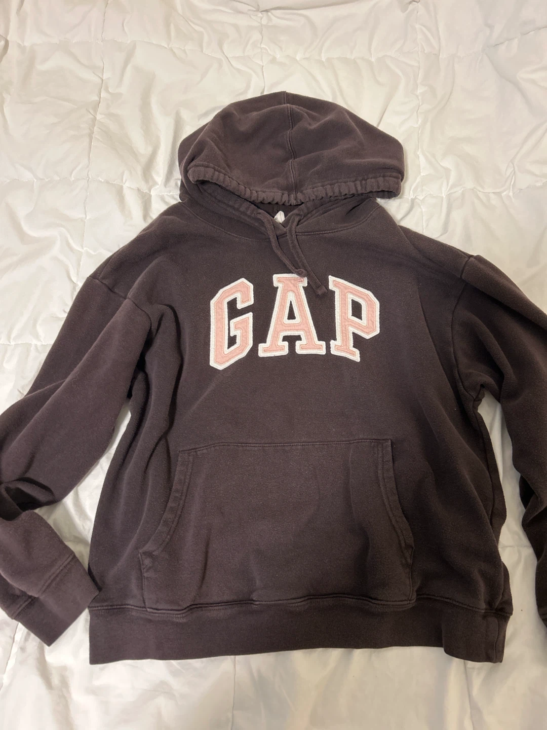 GAP pink n brown hoodie