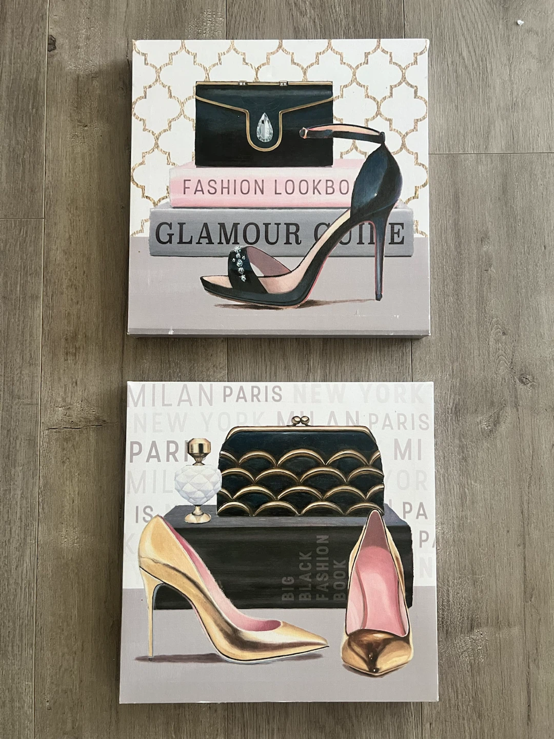 Fashion Canvas Wall Art Set (2 pcs)