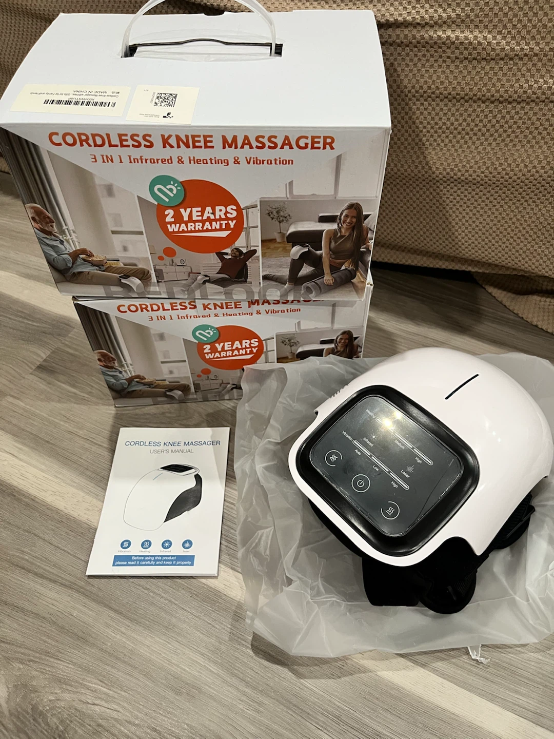 Cordless Knee Massager - photo 2