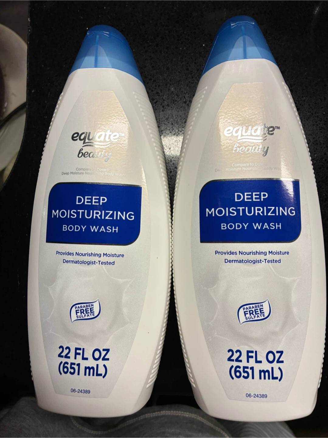 Equate Beauty Deep Moisturizing Body Wash 22 fl oz (Set of 2)
