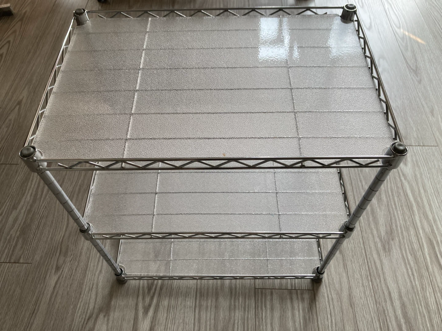 Chrome Wire Shelving Unit - photo 3