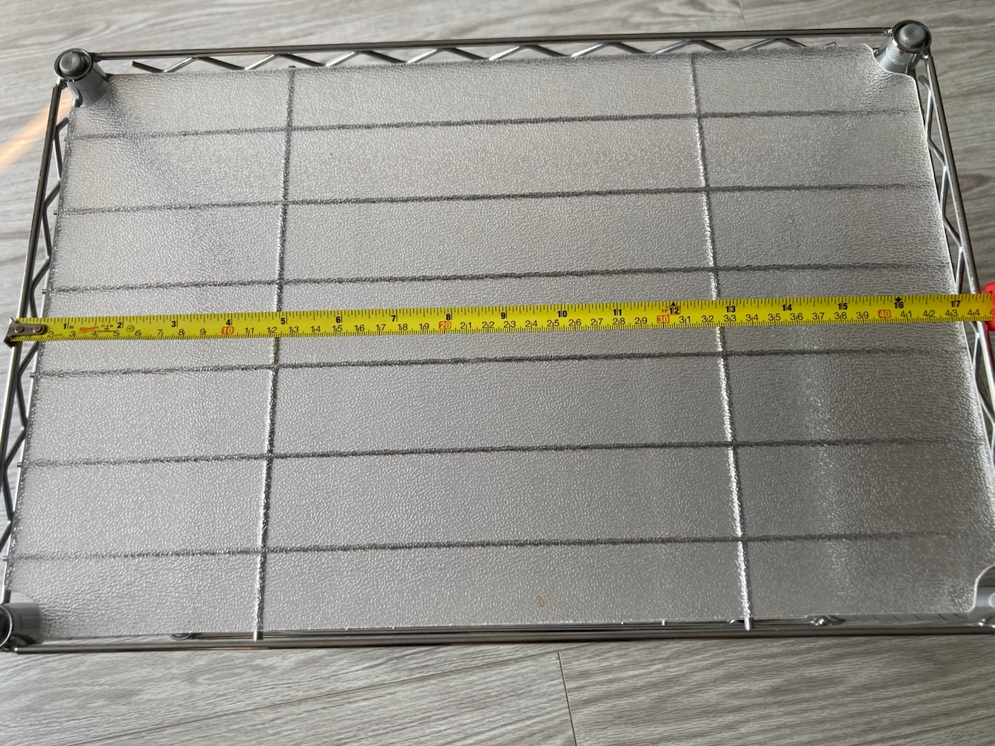Chrome Wire Shelving Unit - photo 4