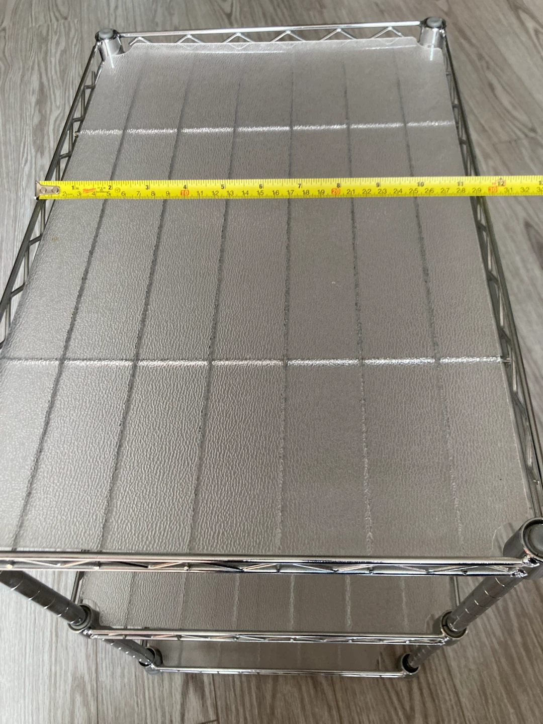 Chrome Wire Shelving Unit - photo 5