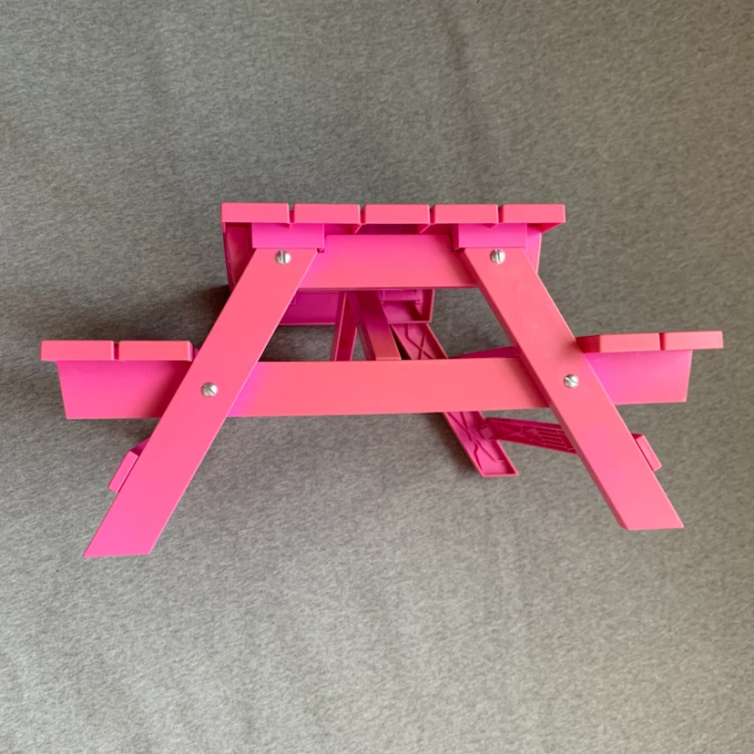 Our Generation - Picnic Table, Basket and Toy Refrigerator - photo 2