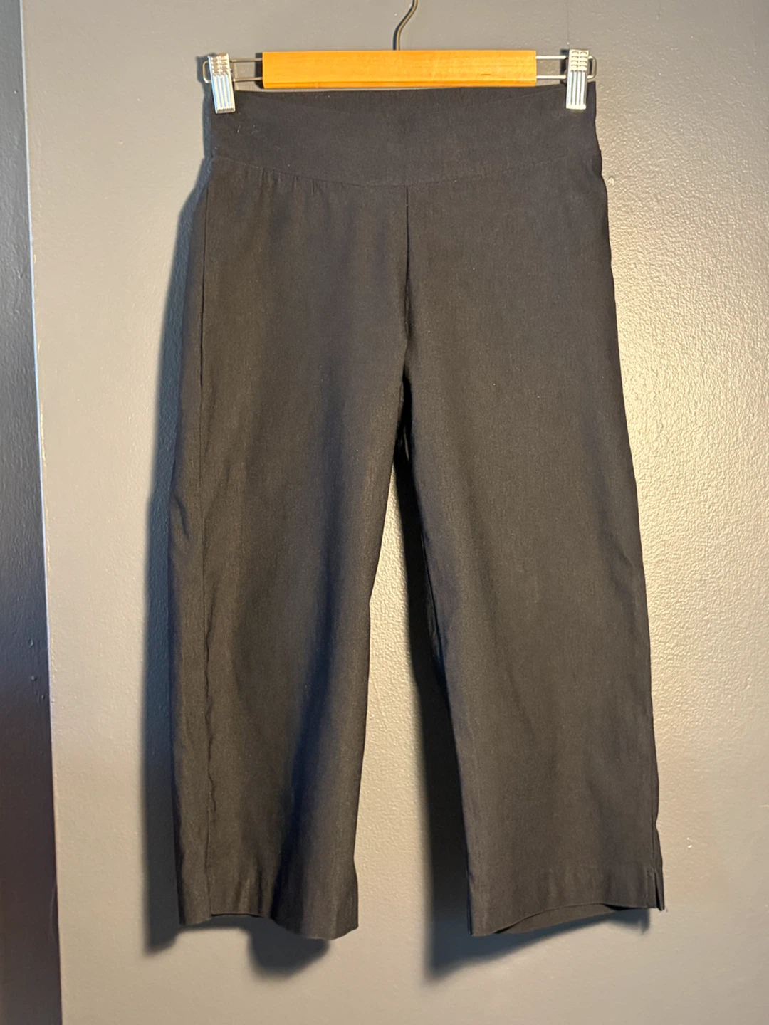 Black Cropped Pants