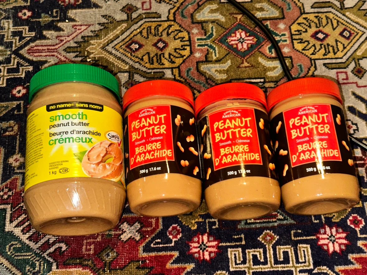 Peanut Butter Jars Expired #freecycle