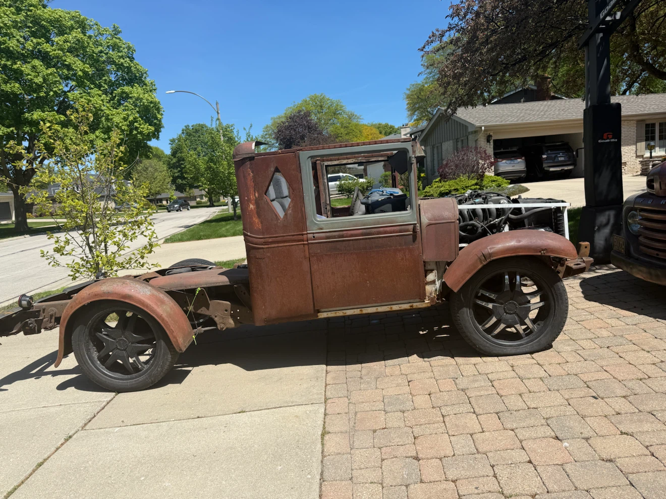 Vintage Rat Rod Project Truck Chassis