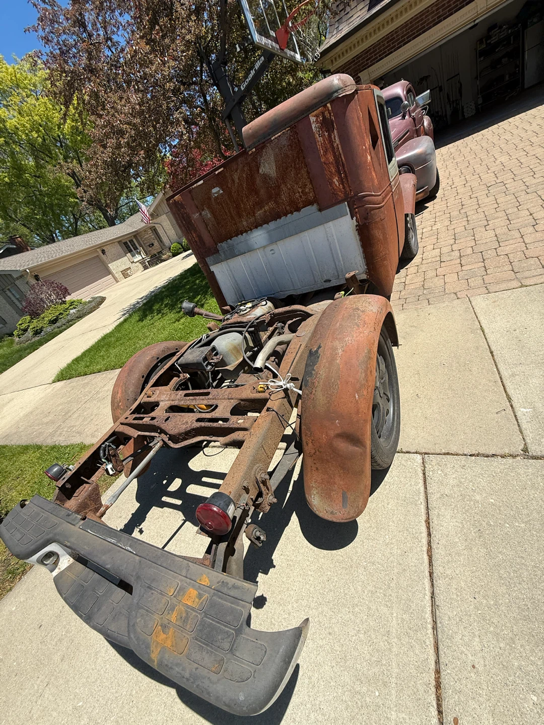 Vintage Rat Rod Project Truck Chassis - photo 4