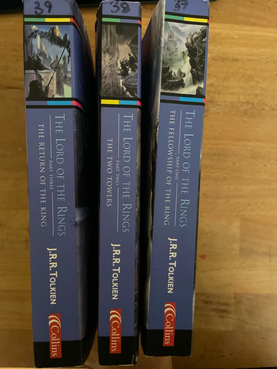 Lord of the Rings Trilogy Book Set