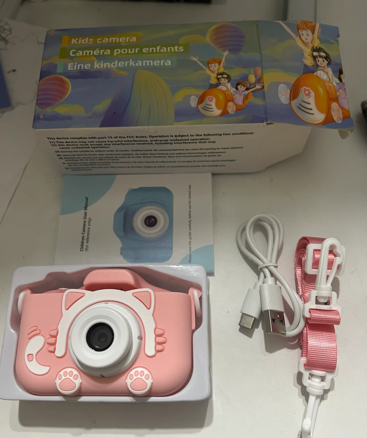 Brand New Pink Kids Digital Camera
