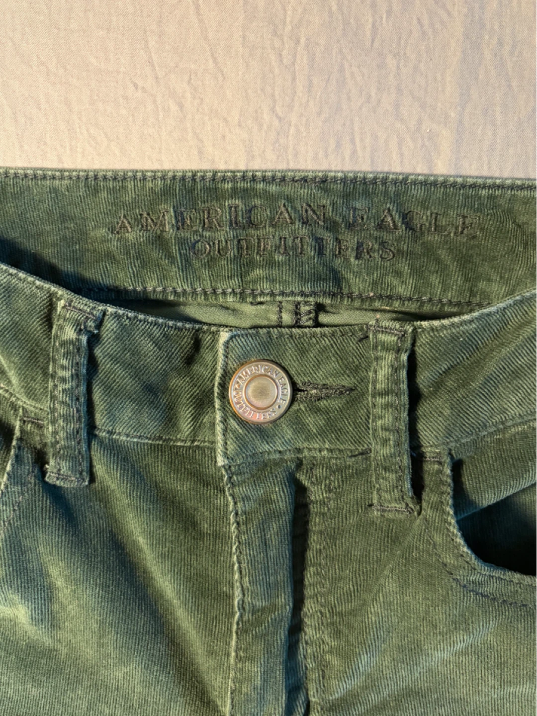 American Eagle Outfitters Green Corduroy Pants - photo 4