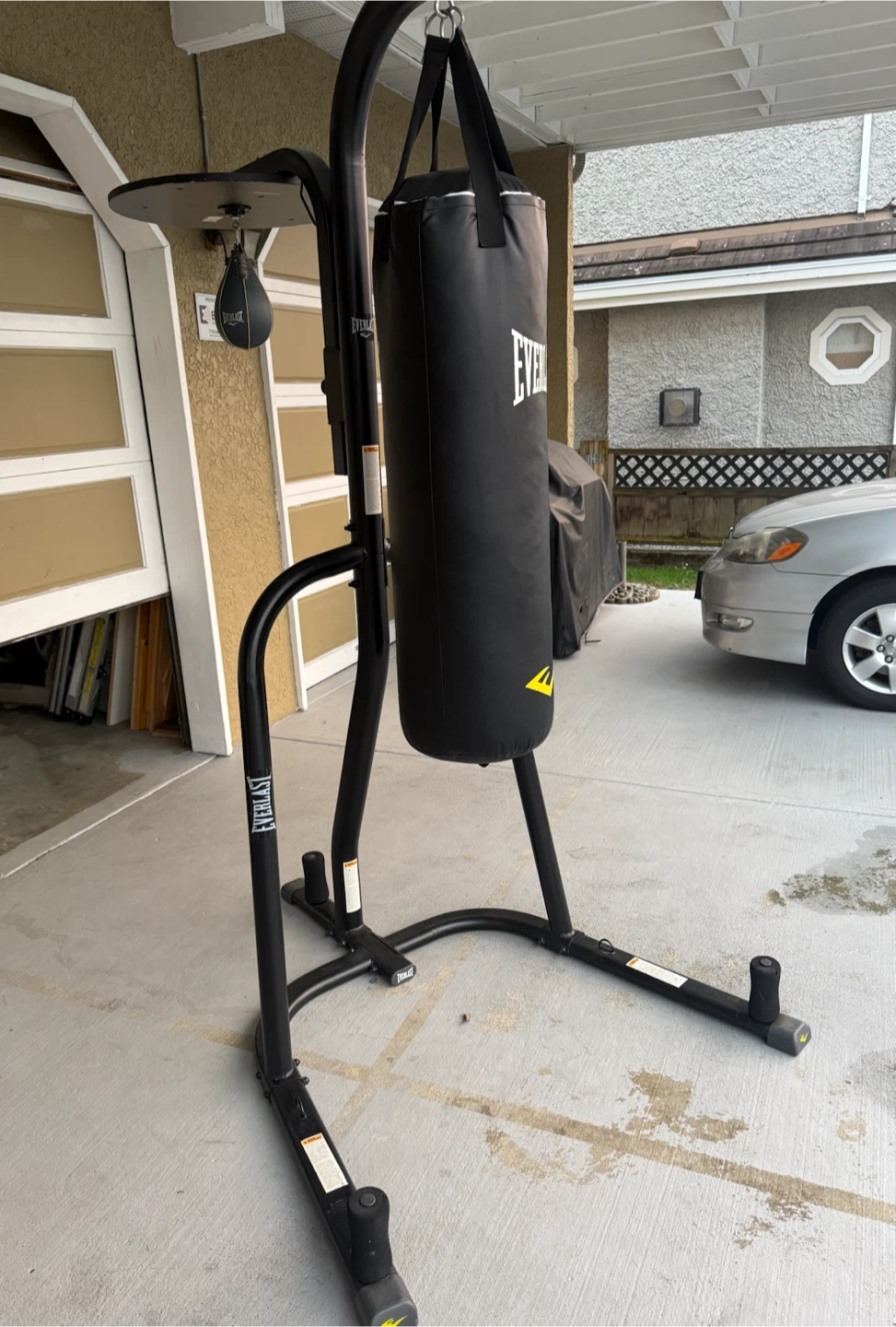 Punching bag and speed bag