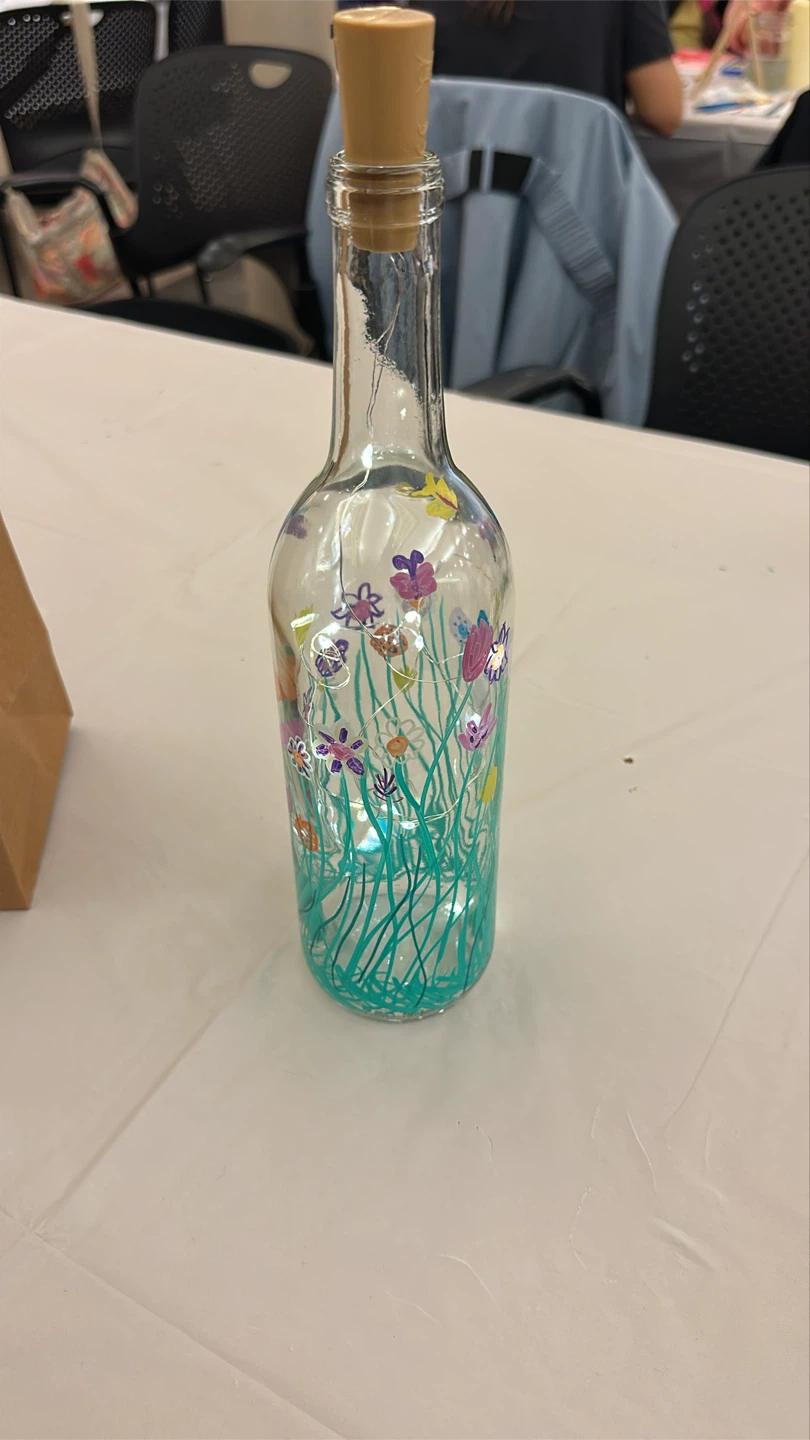 Decorative Wine Bottle with Lights