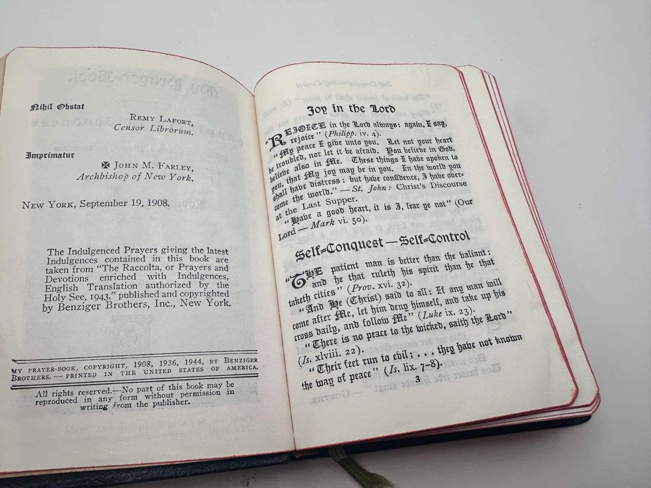 1944 My Prayer Book Catholic Pocket - photo 4