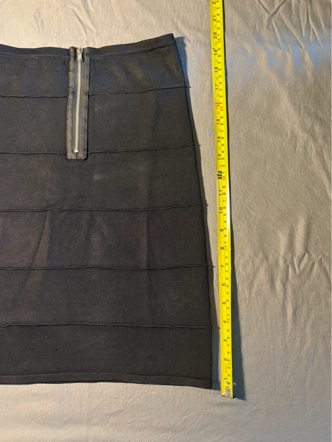Black Bandage Bodycon Skirt - photo 3