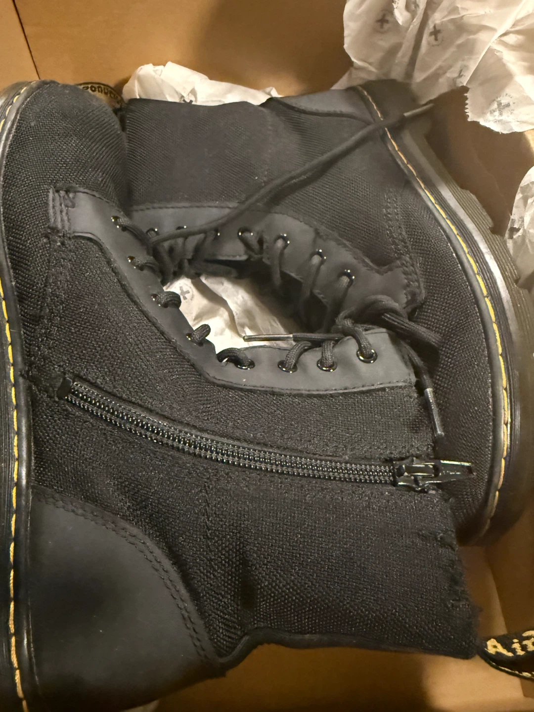 Dr. Martens Combs Y Black Boots - photo 4