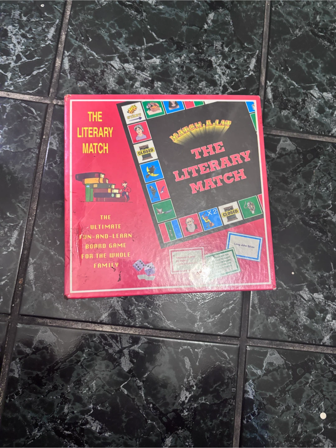 The Literary Match Board Game - photo 3