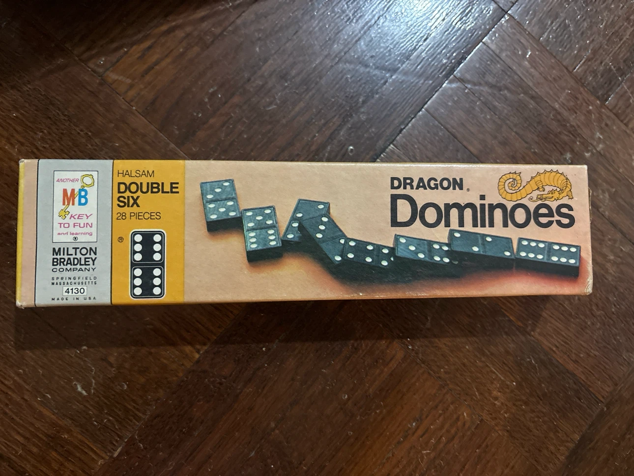 Halsam Dragon Double Six Dominoes