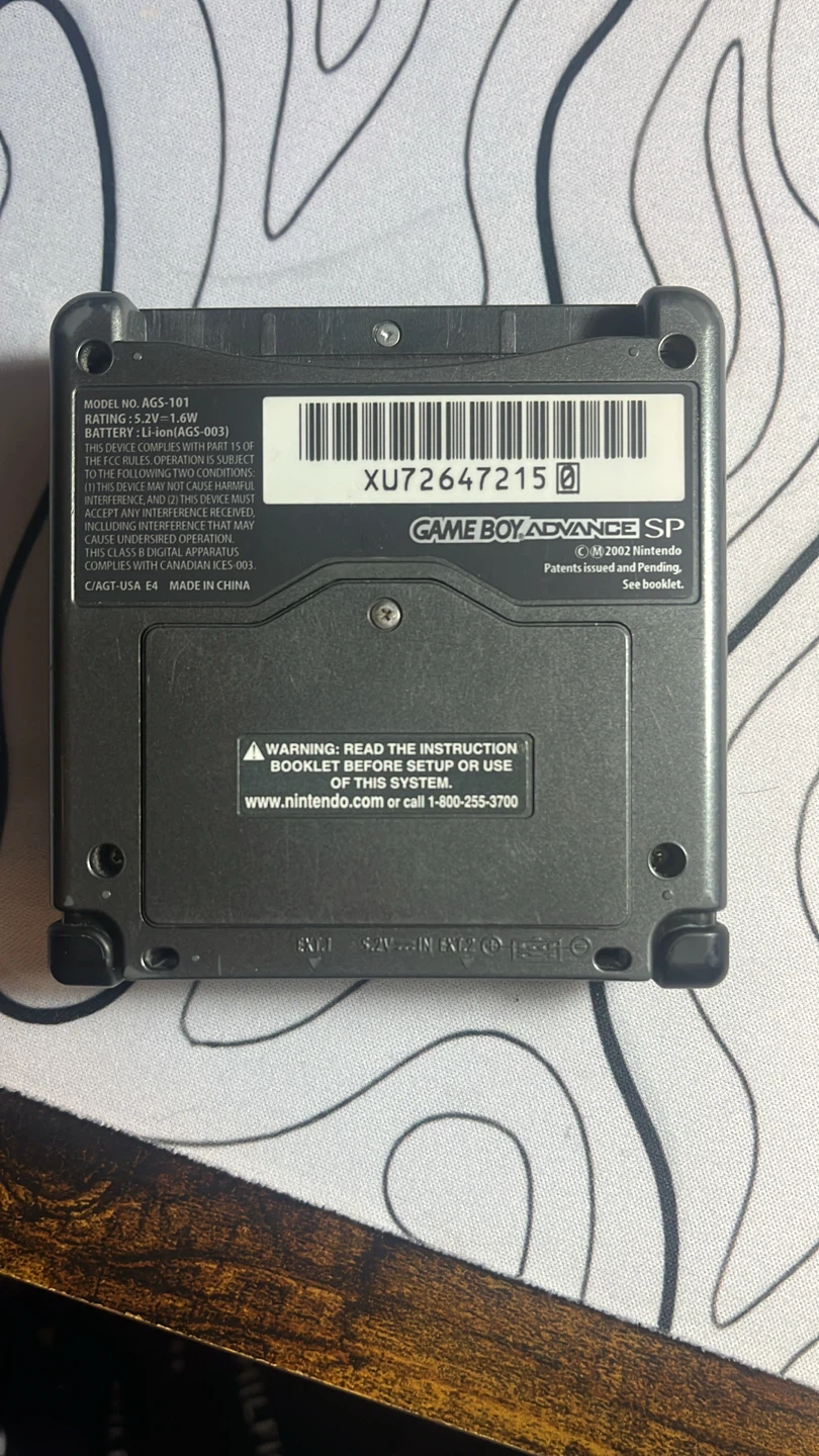 Gameboy Advance SP AGS-101 - photo 3