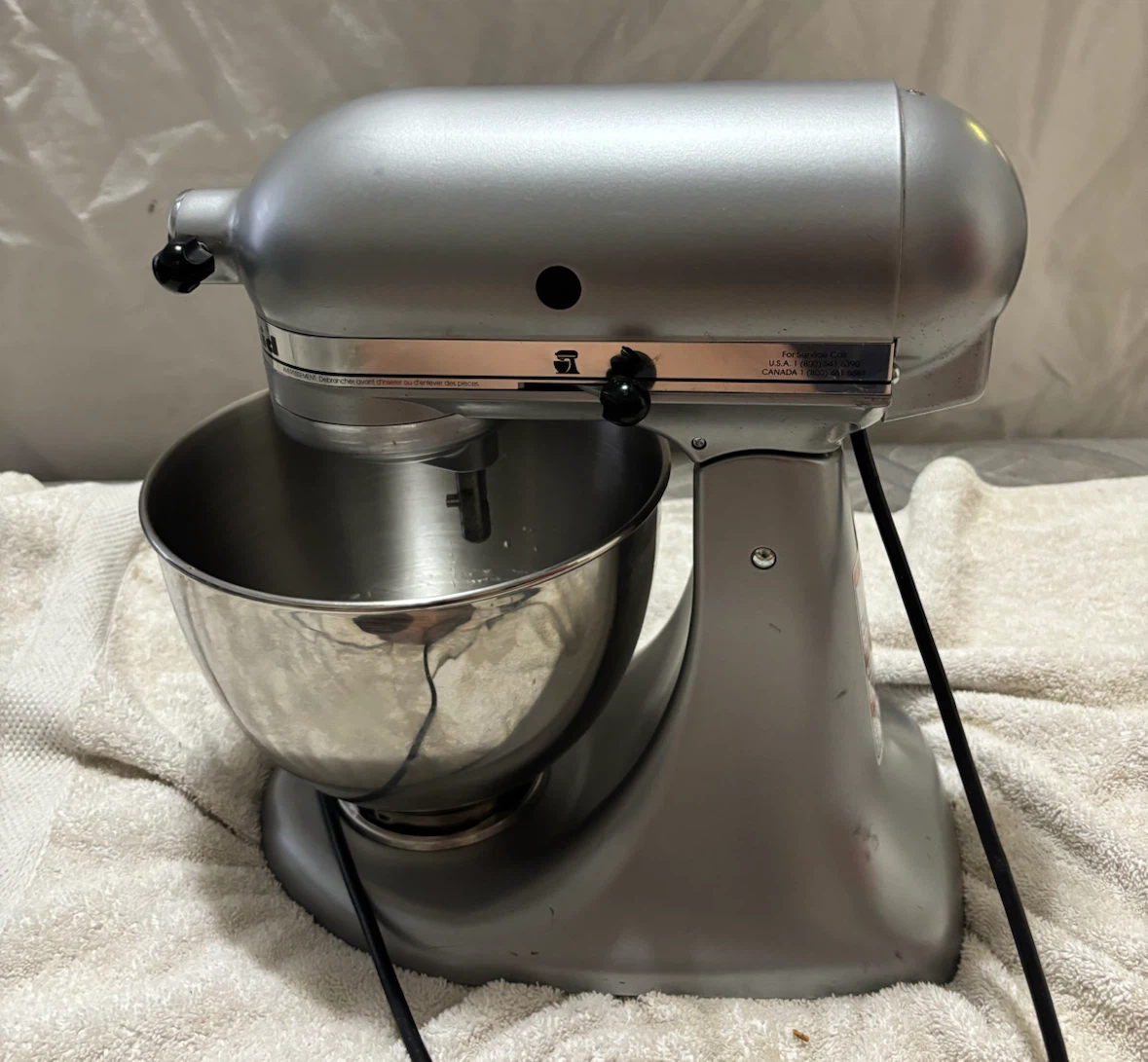 KitchenAid Stand Mixer - Silver - photo 3